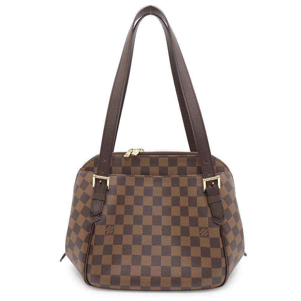 Louis Vuitton Damier Ebene Brown Belem Shoulder Bag